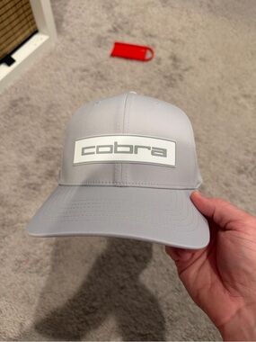 Cobra golf hat.